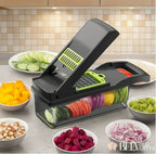 Fatiador Profissional Multiuso - CutMaster Pro Inox 16 em 1 - Aproveite a oferta! - Bela Delicatta