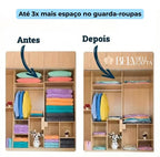 Kit com 10 Sacos a Vácuo para Viagem e Organização - Preço Promocional! - Bela Delicatta