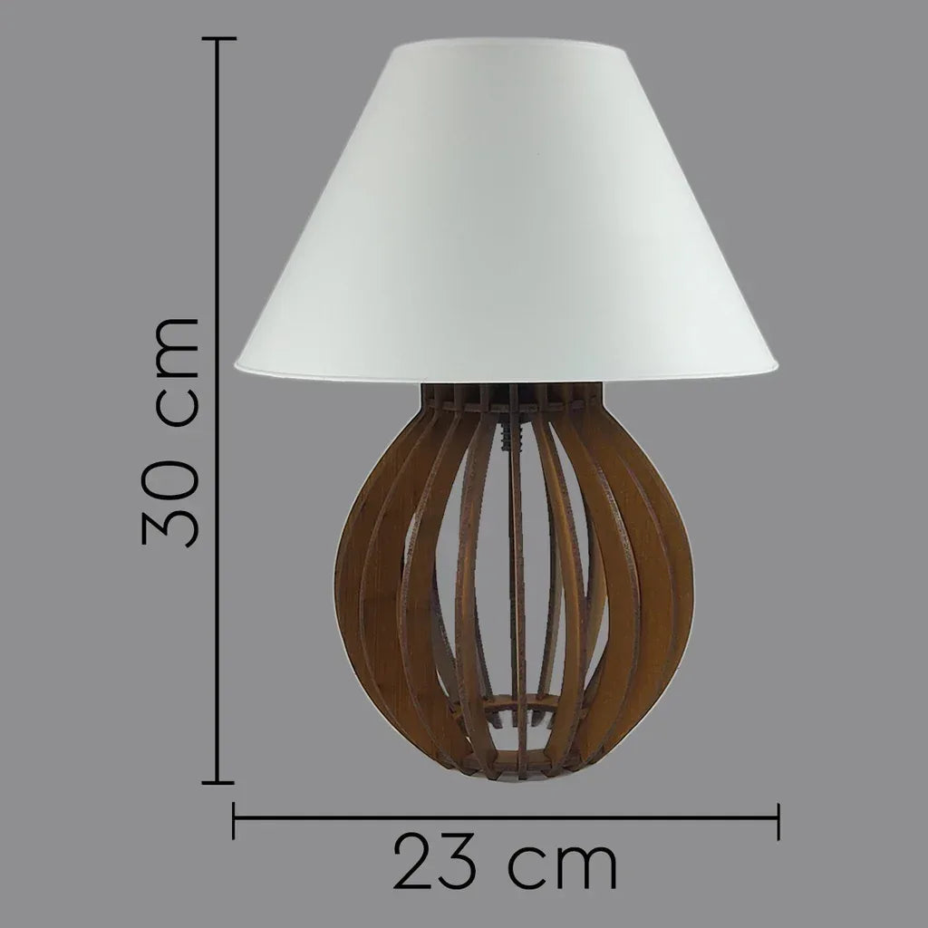Abajur Clássico com Cúpula – Kit 2 Unidades - Preço Promocional!!! - Bela Delicatta