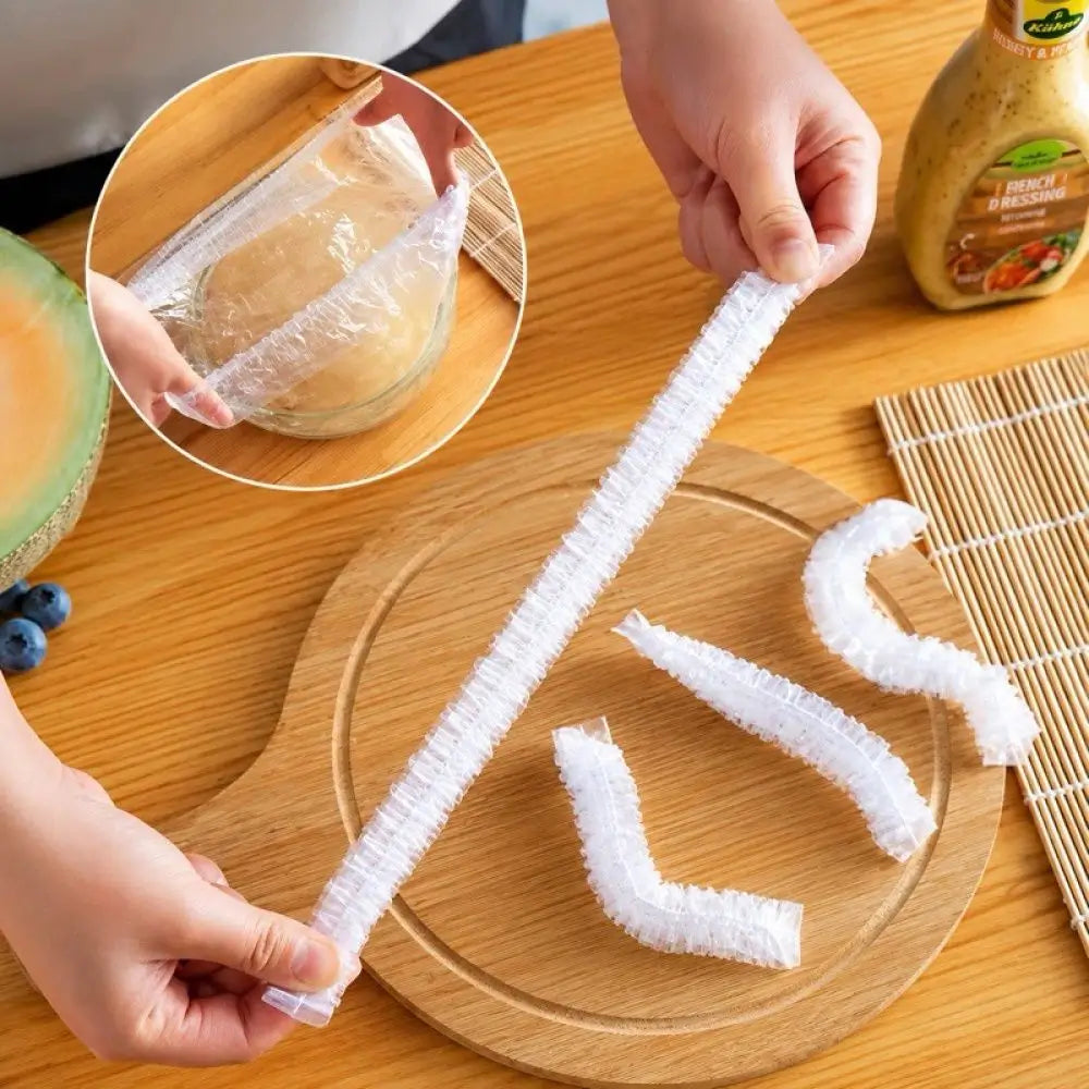 Tampas Elásticas Descartáveis para Alimentos | Oferta Limitada + Frete Grátis 🚚
